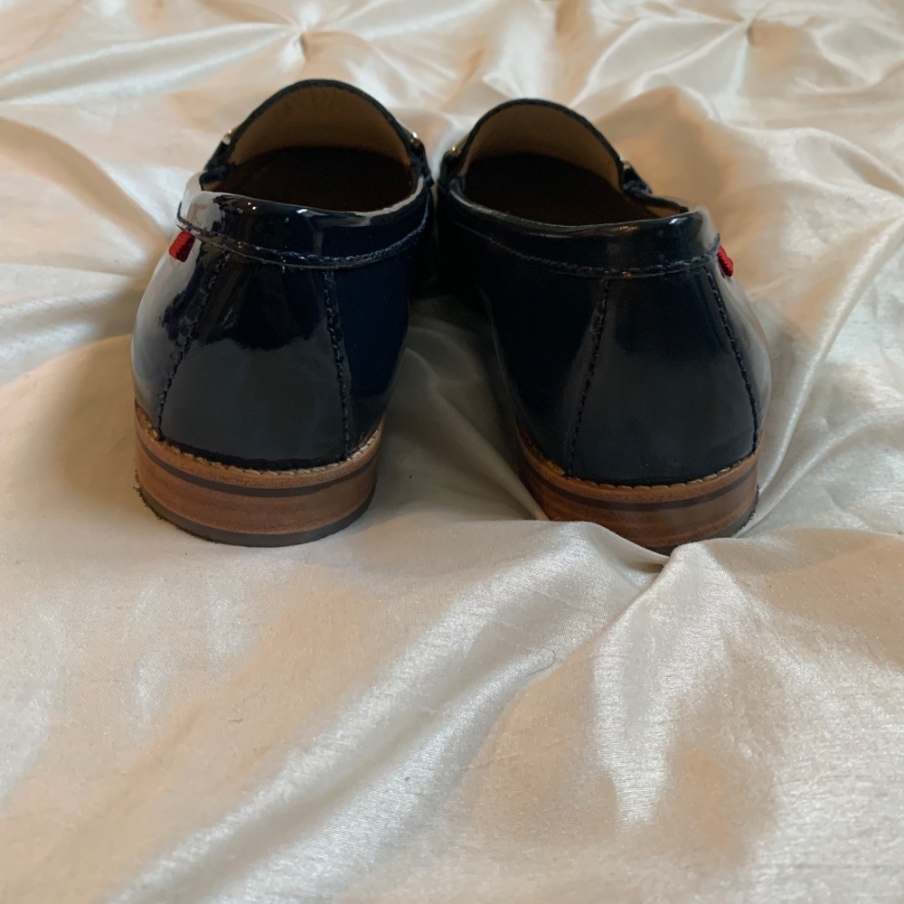 Marc Joseph New York Blue Patent Leather Loafers sz 8.5 - Picture 6 of 8